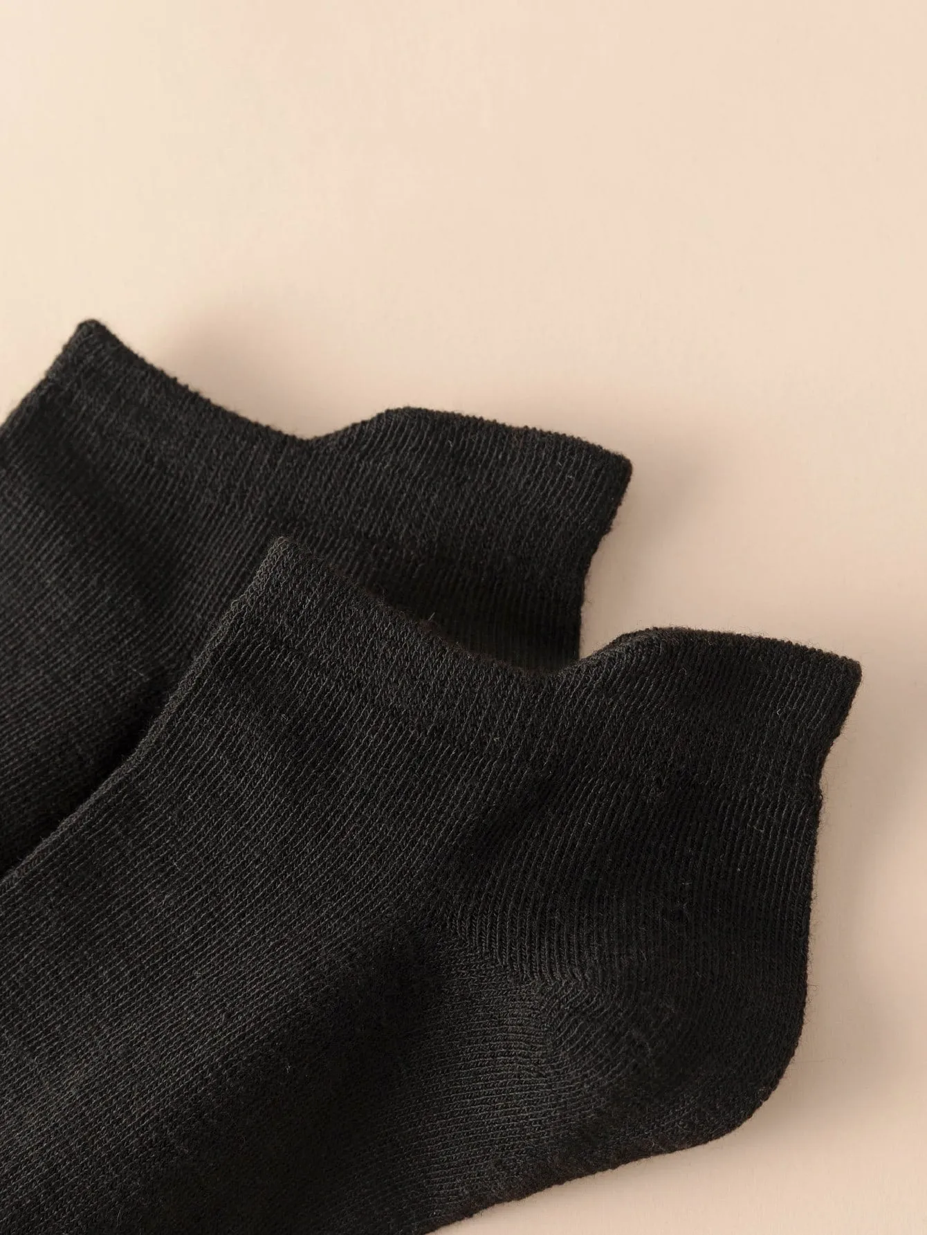 10pairs Solid Ankle Socks