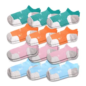 12 Pack - Women's Performance Socks