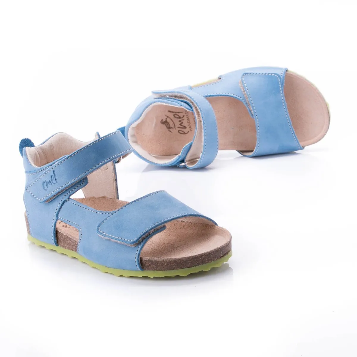 (2508-2/2509-2) Emel Blue Sandals