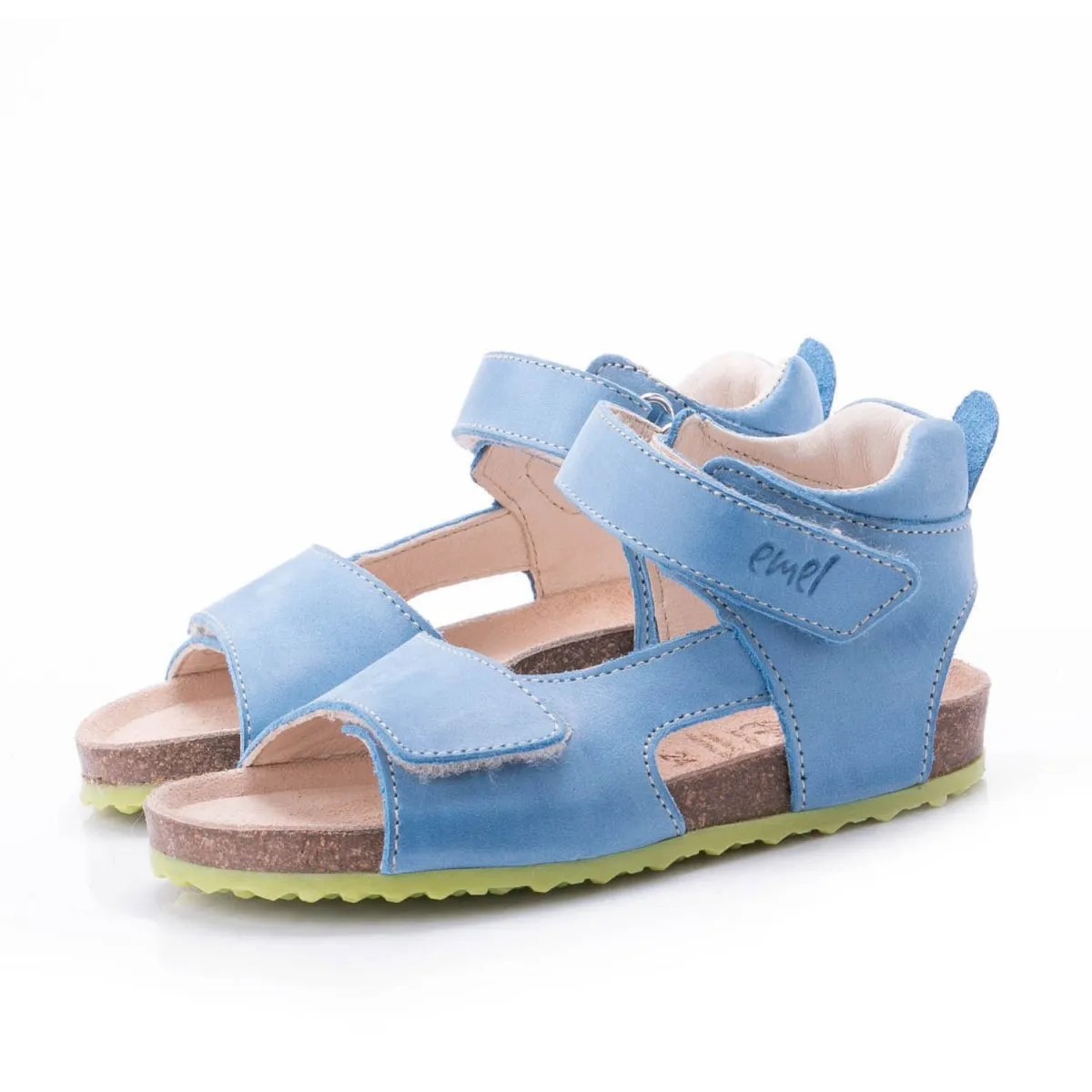 (2508-2/2509-2) Emel Blue Sandals