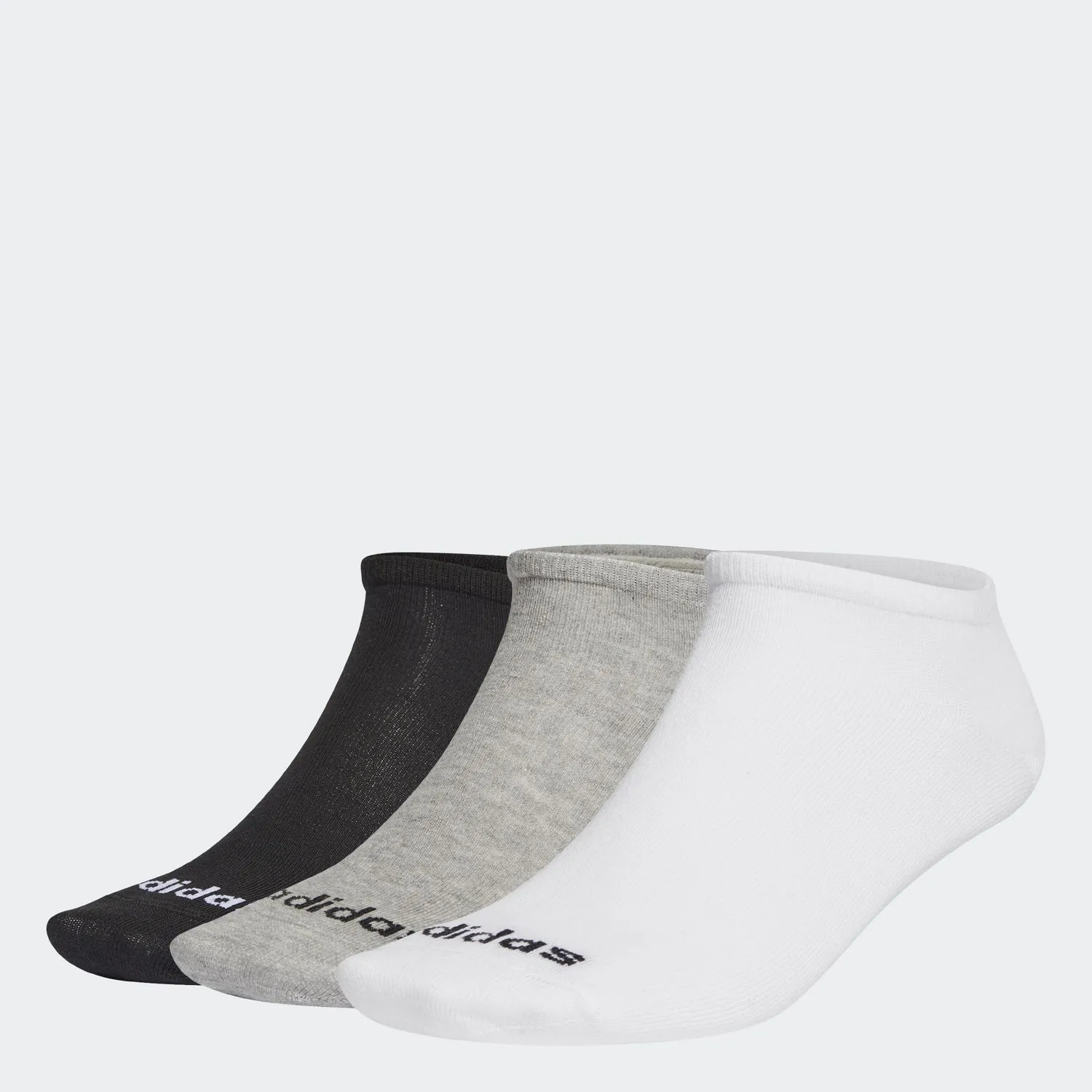 ADIDAS 3-NO-SHOW SOCKS 3 PAIRS