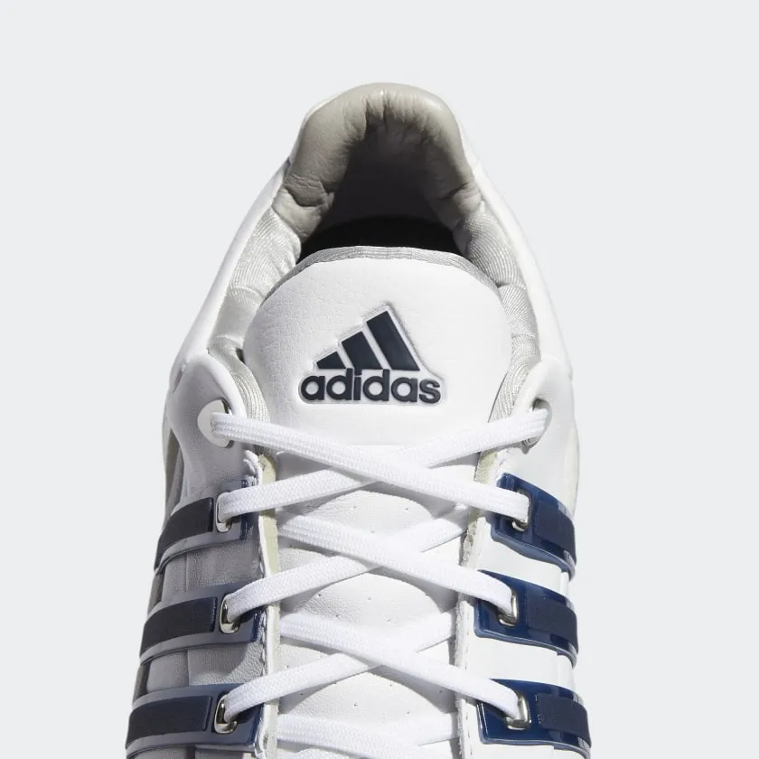 ADIDAS MEN'S TOUR360 22 INFINITY Golf Shoes Cloud White / Collegiate Navy / Silver Metallic