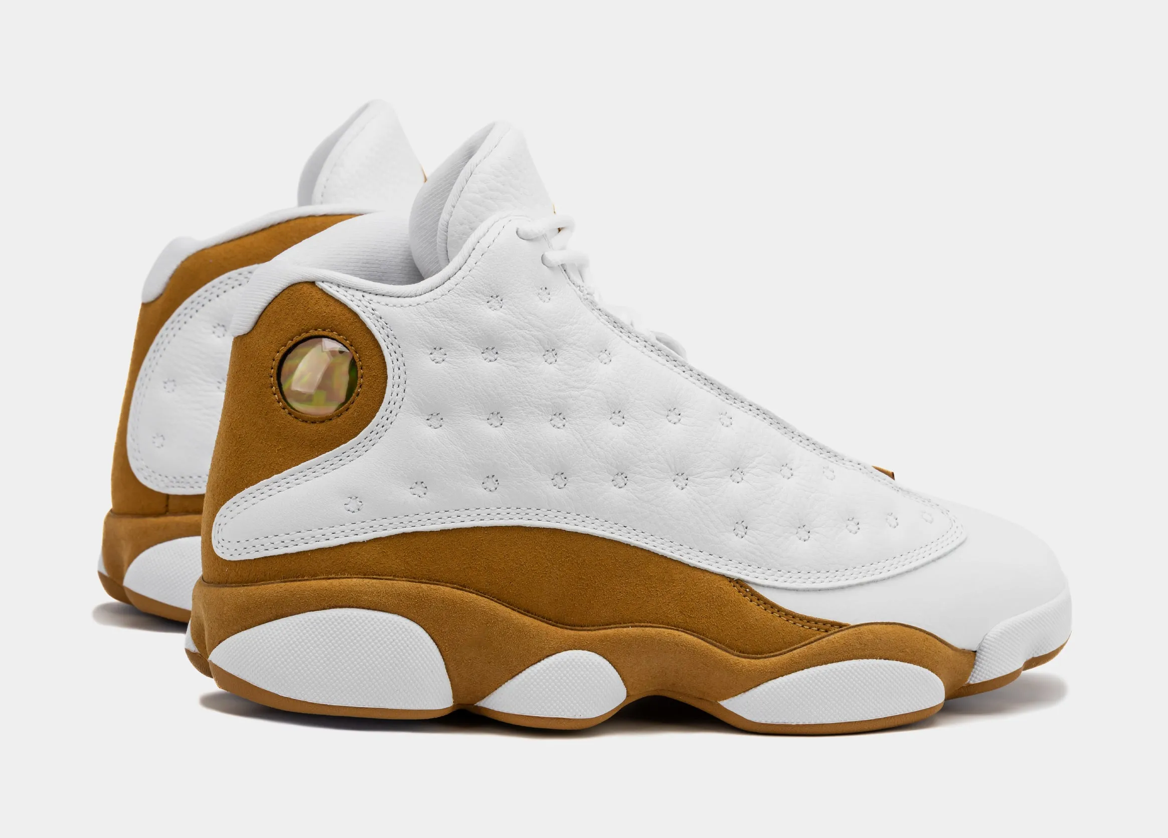 Air Jordan 13 Retro Wheat Mens Lifestyle Shoes (White/Wheat)