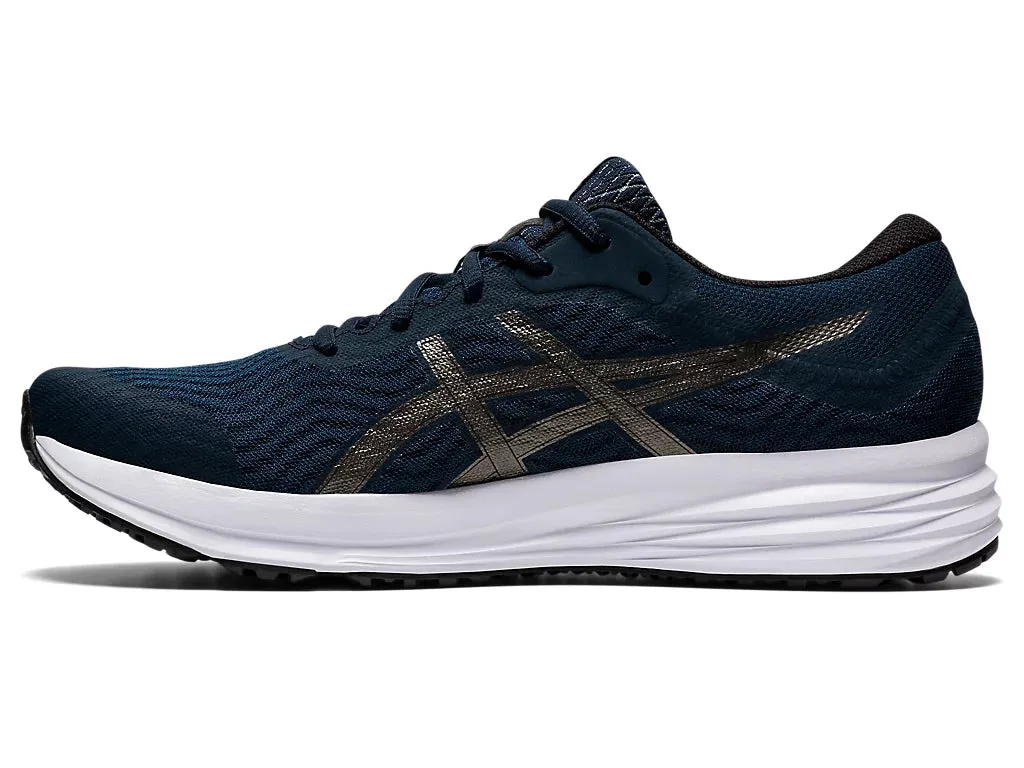 Asics Patriot 12 Men's Running Shoes - French Blue/Gunmetal