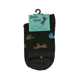 Austin Accent Women's Horse Pattern Socks