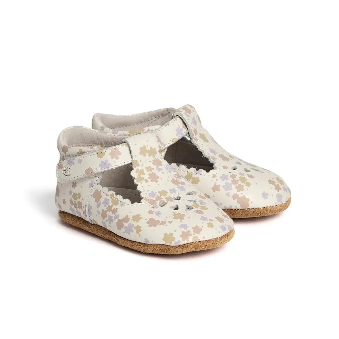 Baby Morgan T-Bar Shoes - Peony