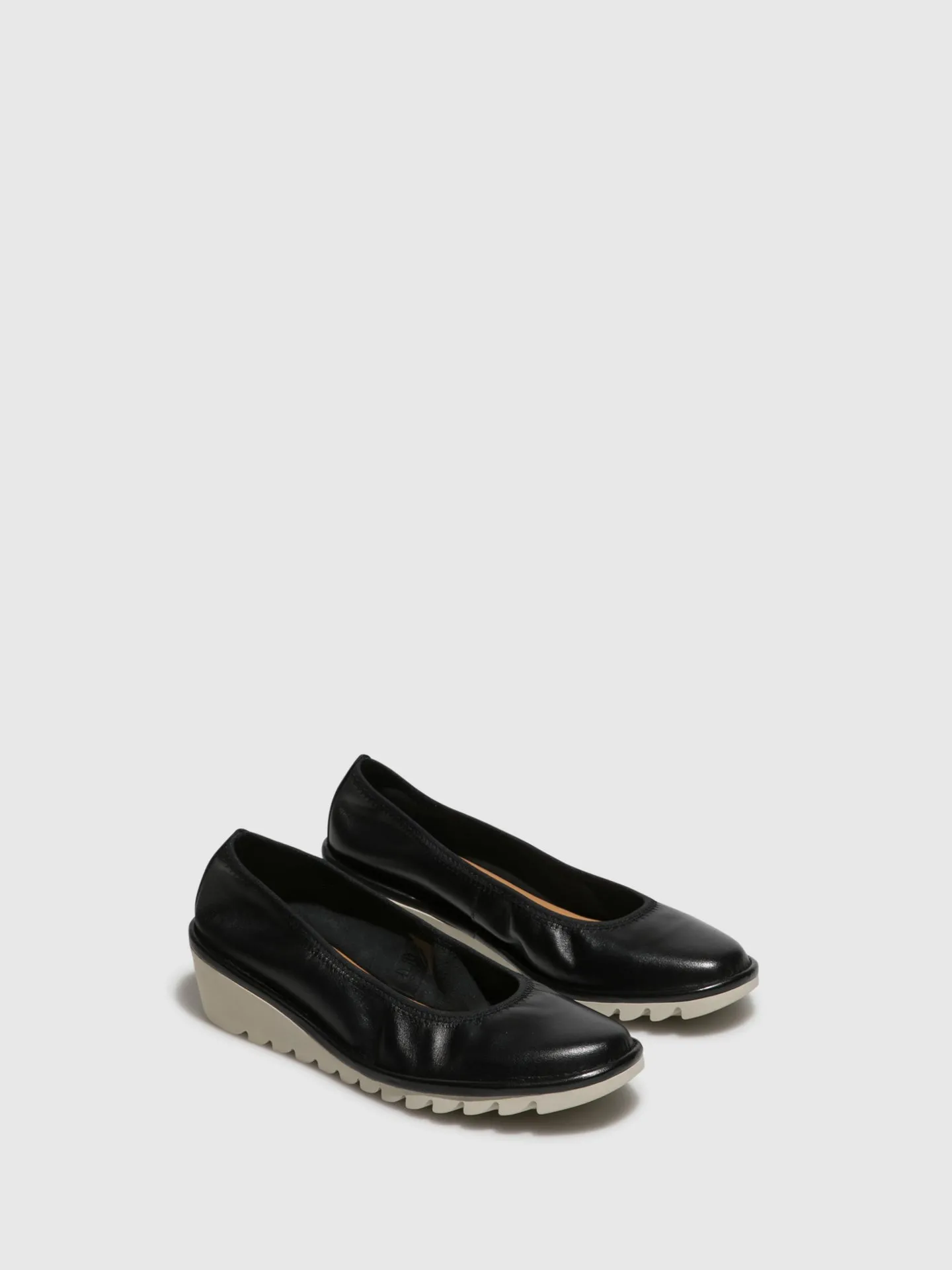 Black Wedge Shoes