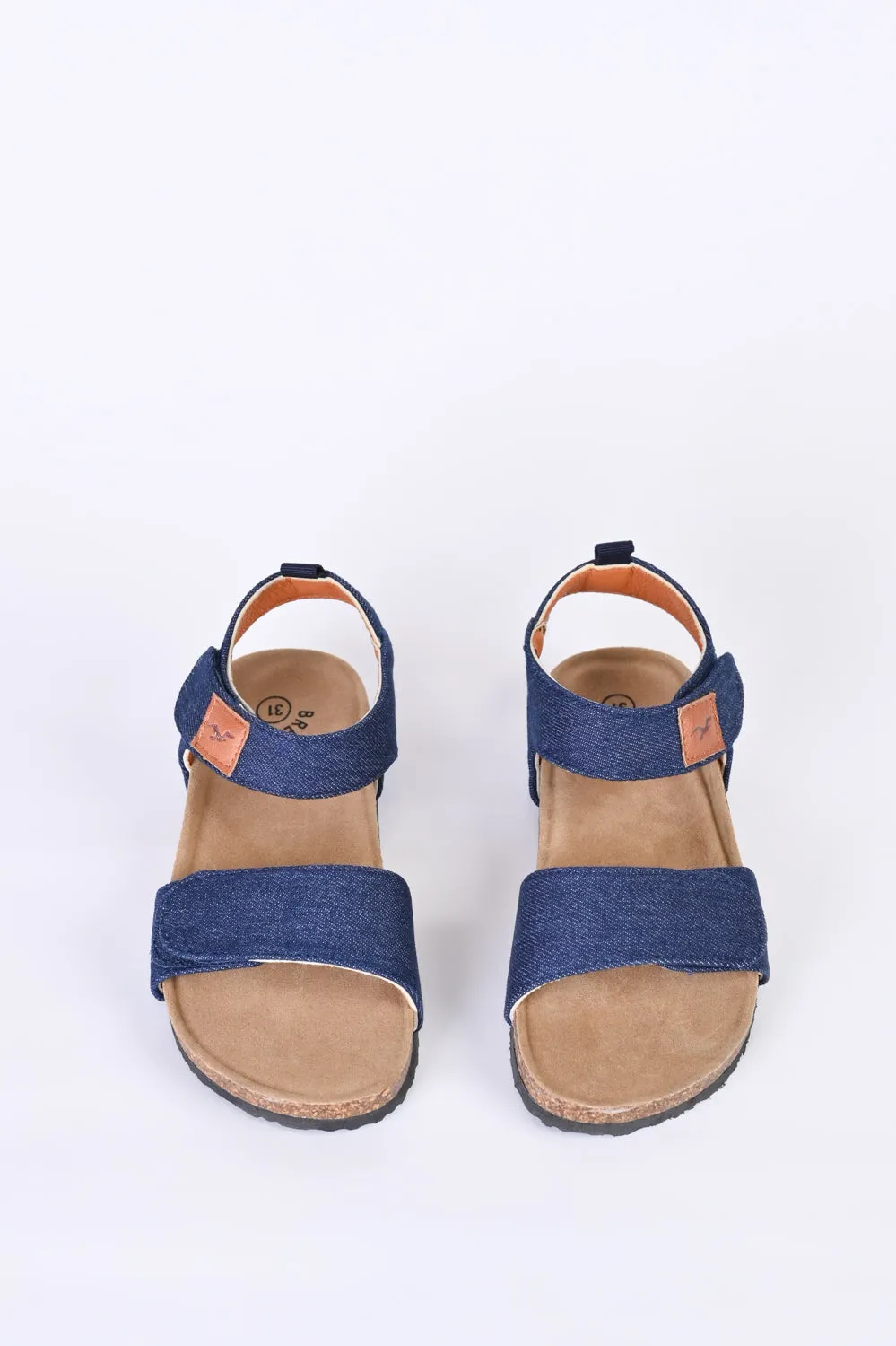 BOYS DENIM STRAP SANDALS