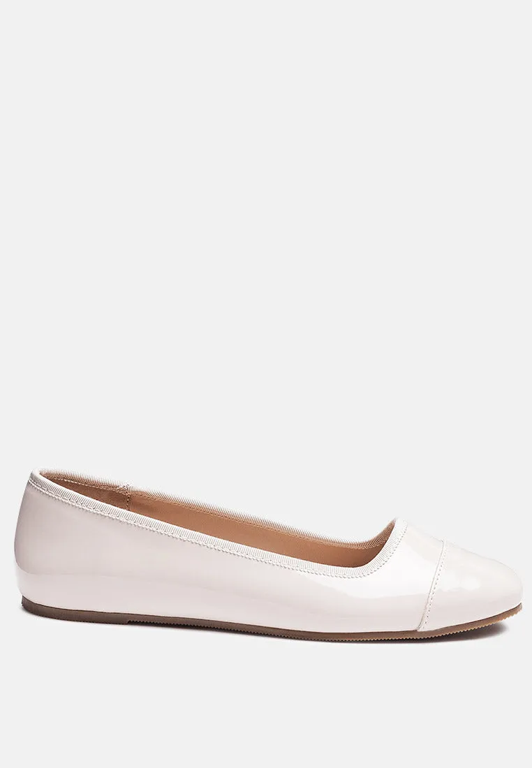 Camella Round Toe Ballerina Flat Shoes