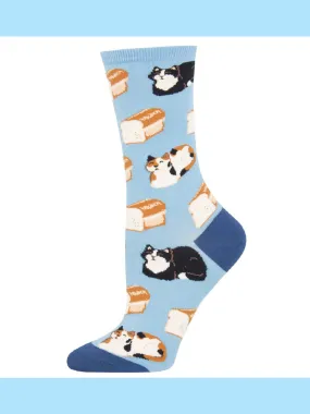 Cat Loaf Crew Socks