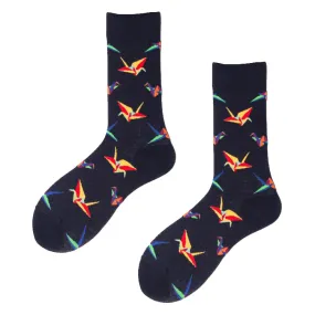 Crew Socks | Funky Socks - Origami