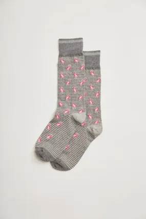 Flamingo socks