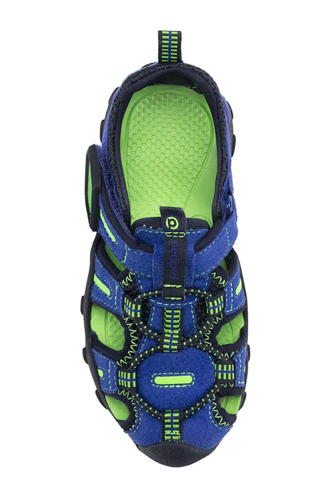 Flex Canyon Blue Lime Adventure Sandals