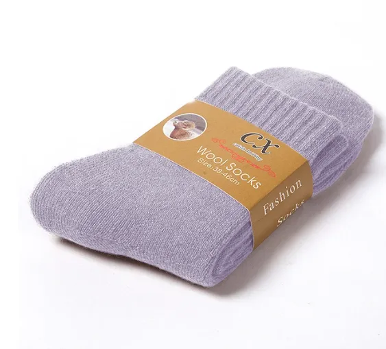 Fresh Accessories - Wool Blend Socks Lilac