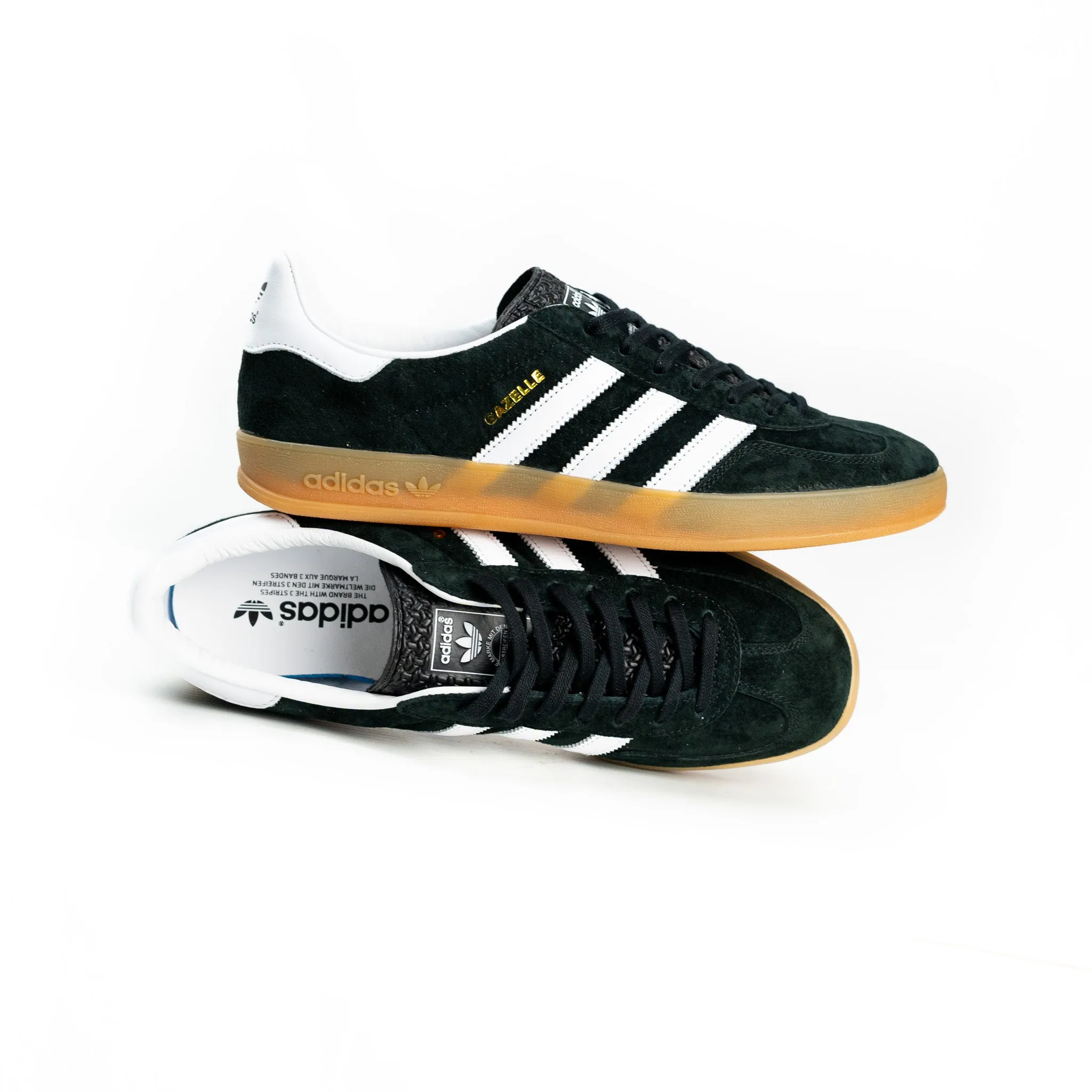 GAZELLE INDOOR CORE BLACK | CLOUD WHITE | GUM