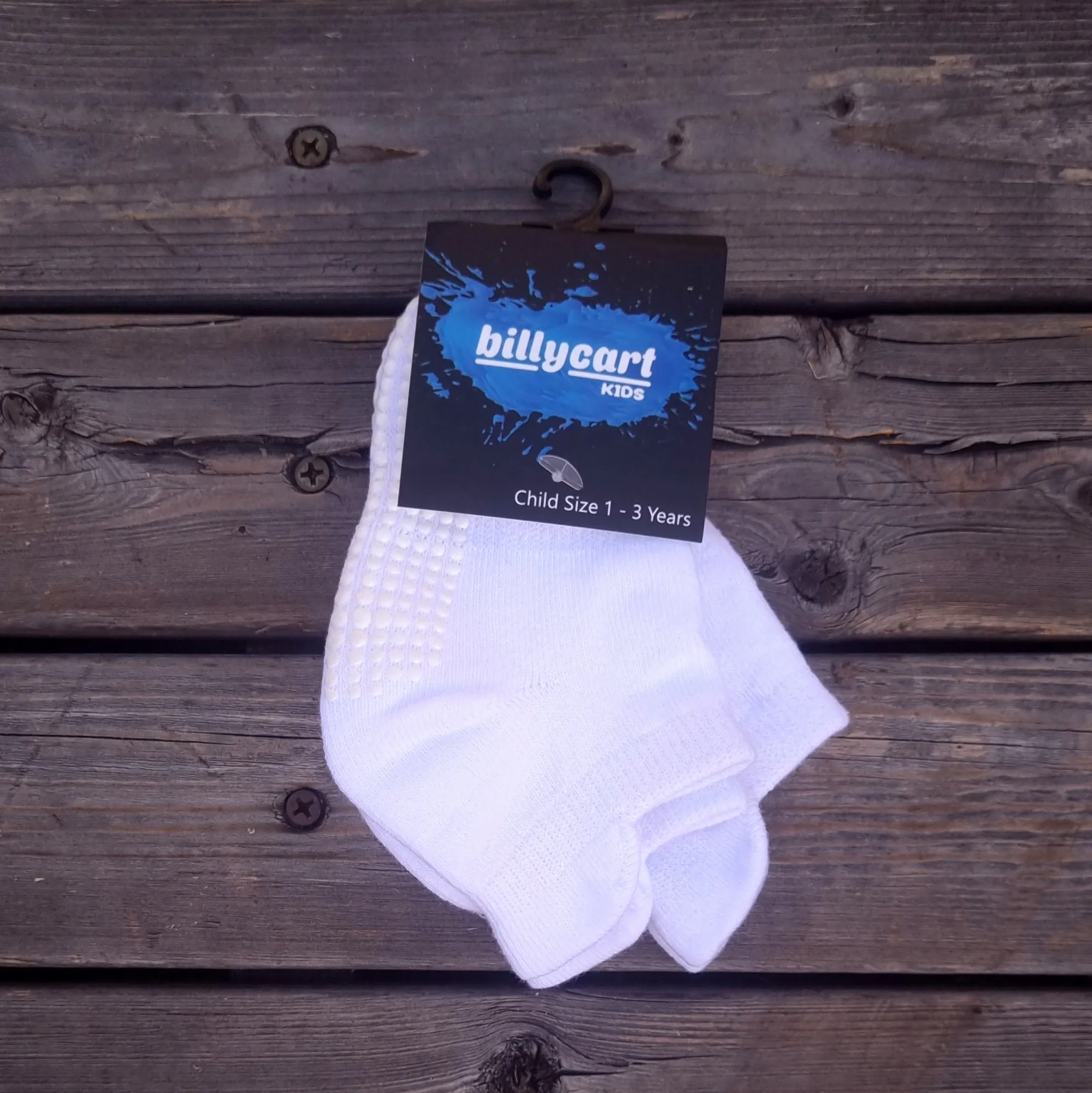 Grip socks - White x 2 pack