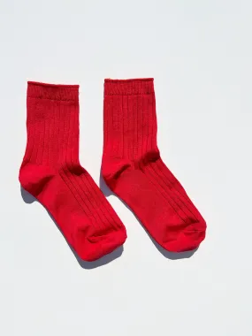 Her Socks - Classic Red