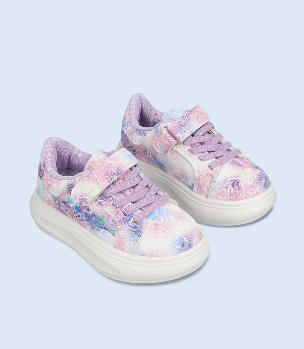 KG0071-LILAC-Girls Casual Sneakers