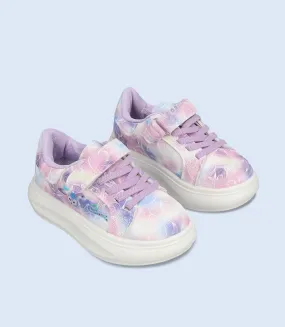 KG0071-LILAC-Girls Casual Sneakers