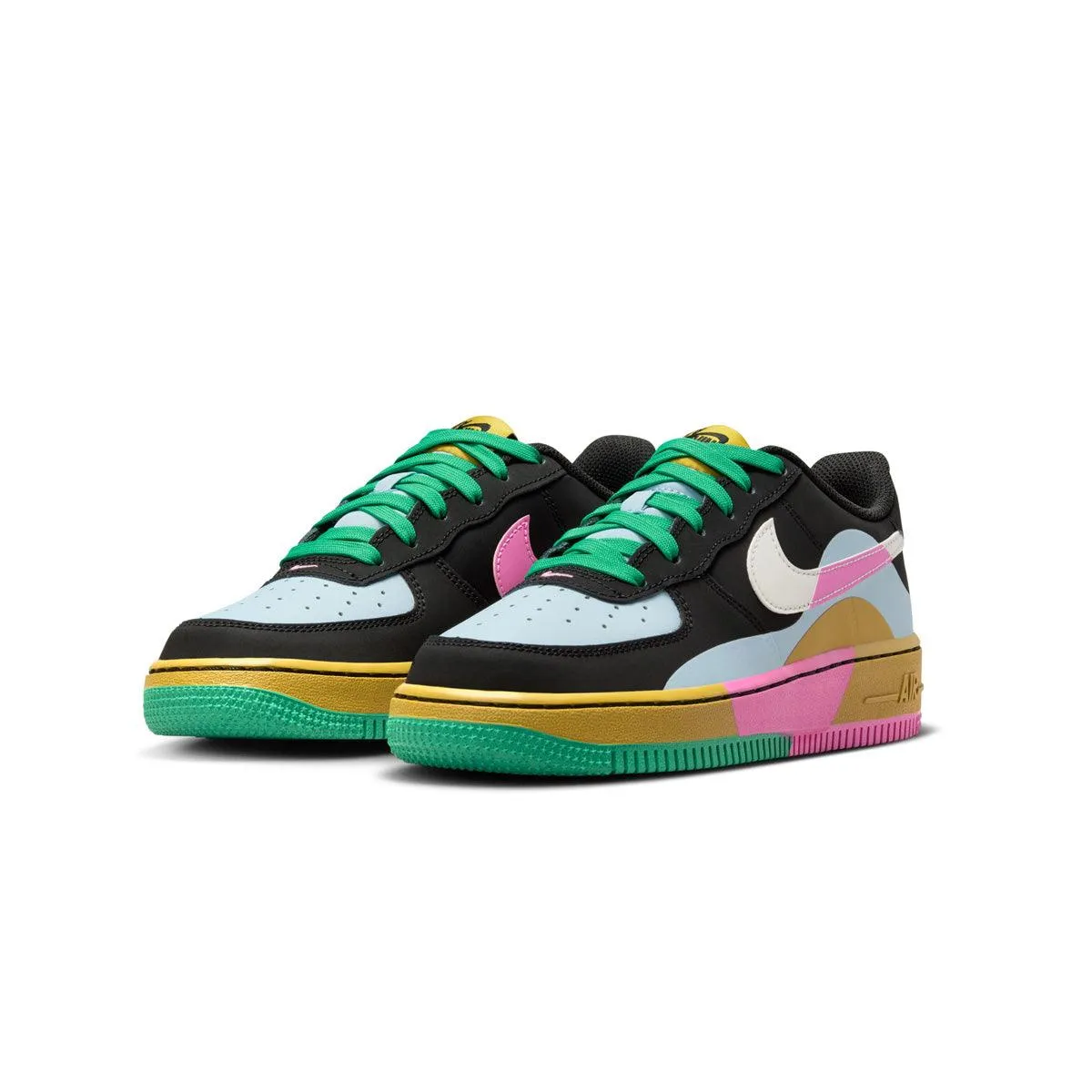 Kids Air Force 1 LV8 2 'Black Multi'