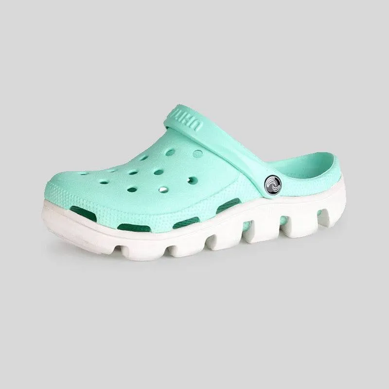 Libiyi Summer non-slip wear-resistant soft-soled beach hole shoes