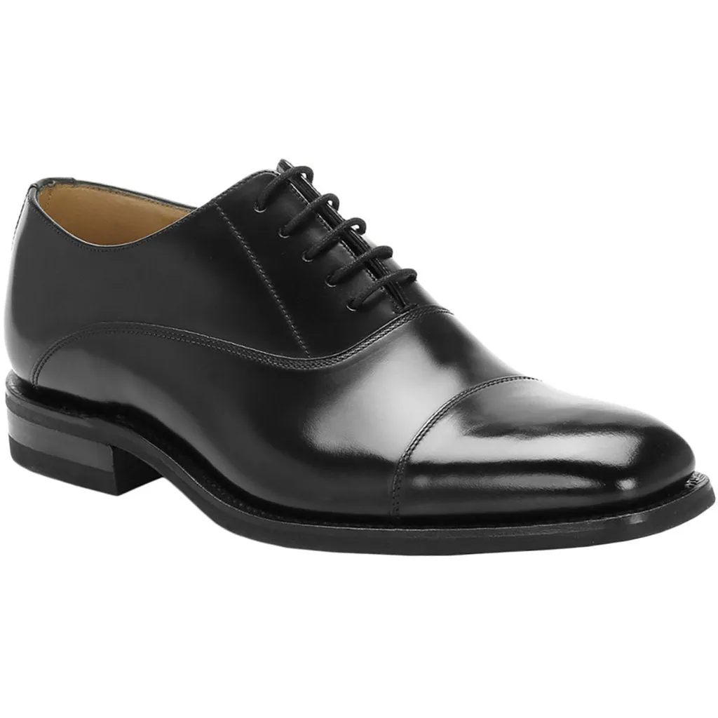 Loake Mens Shoes 260 Casual Formal Toe Cap Lace-Up Oxford Leather - UK 7