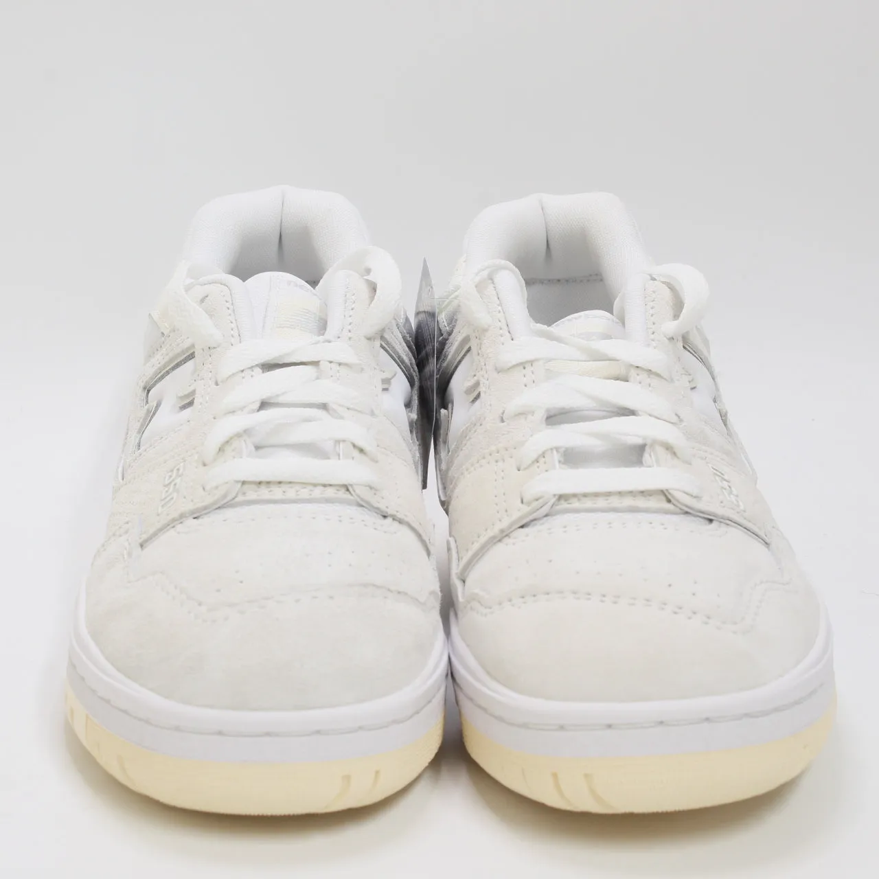 New Balance BB550 White Off White Cream Trainers