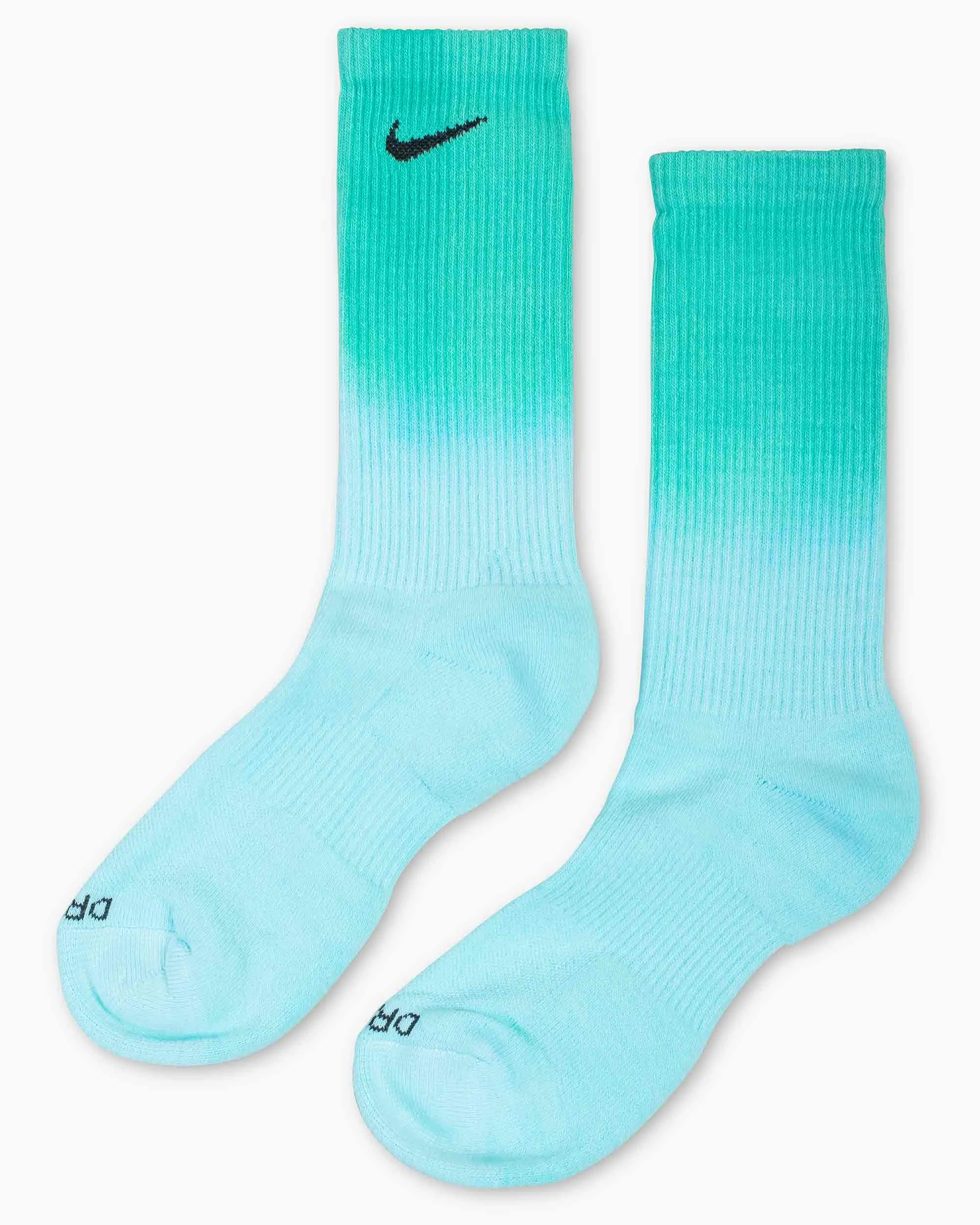 Nike Everyday Plus Cushioned Crew Socks Green (2 Pack)