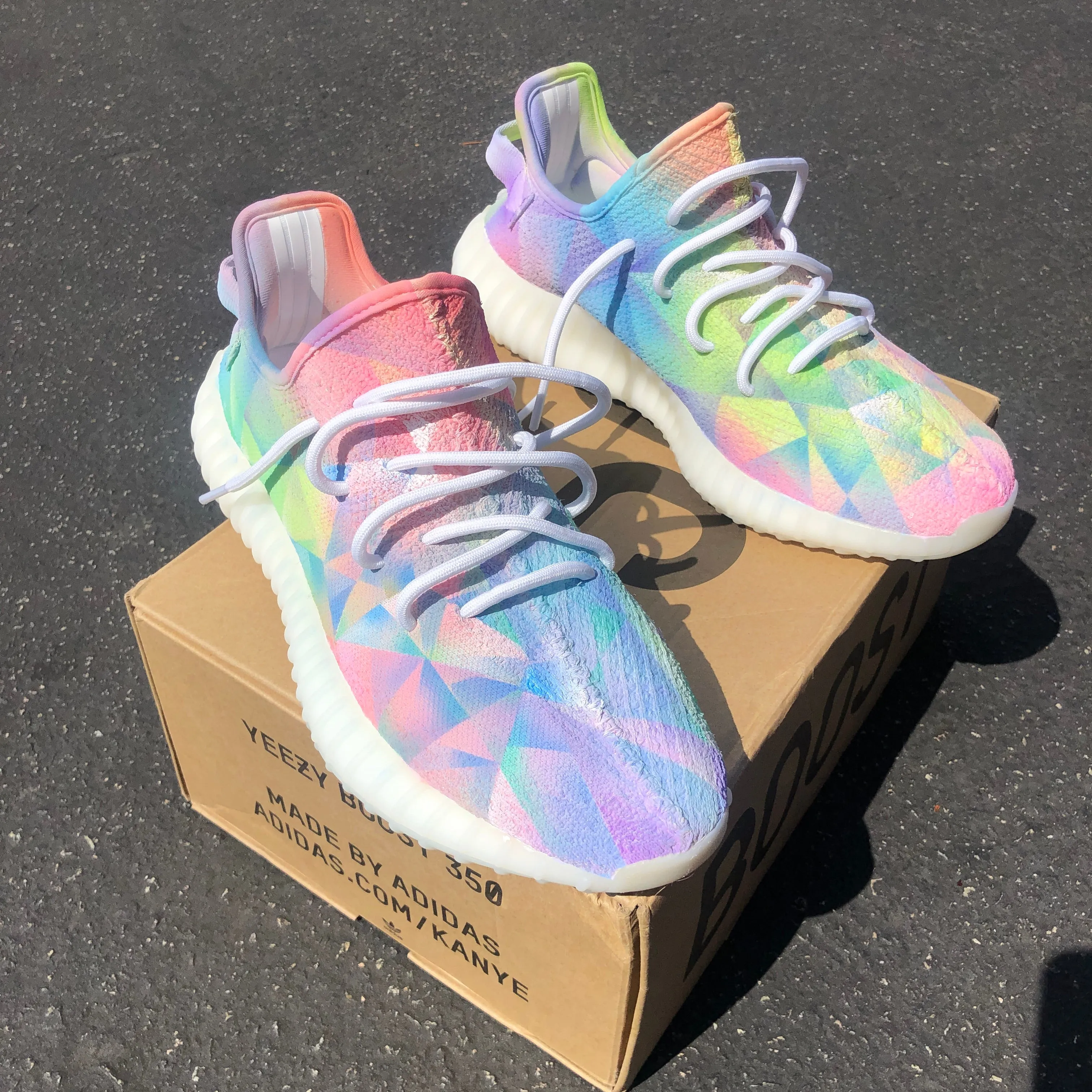 Pastel Prism Adidas Yeezy Boost 350 V2