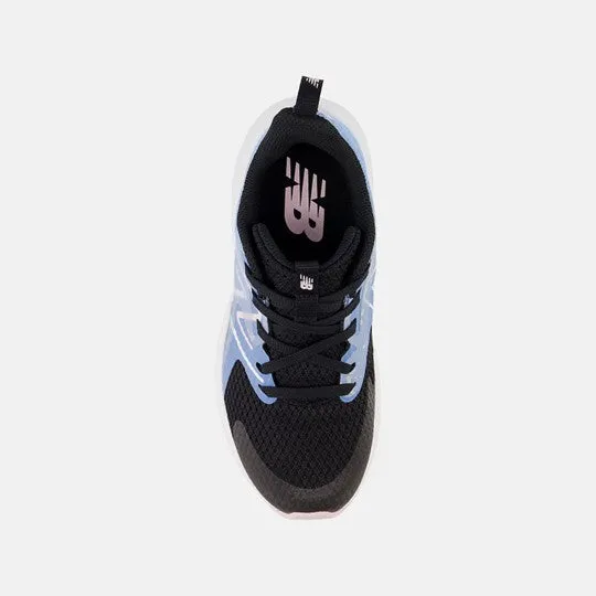 Rave Run v2 Kid's Lace Athletic Trainer - Black/Blue Laguna/Light Raspberry