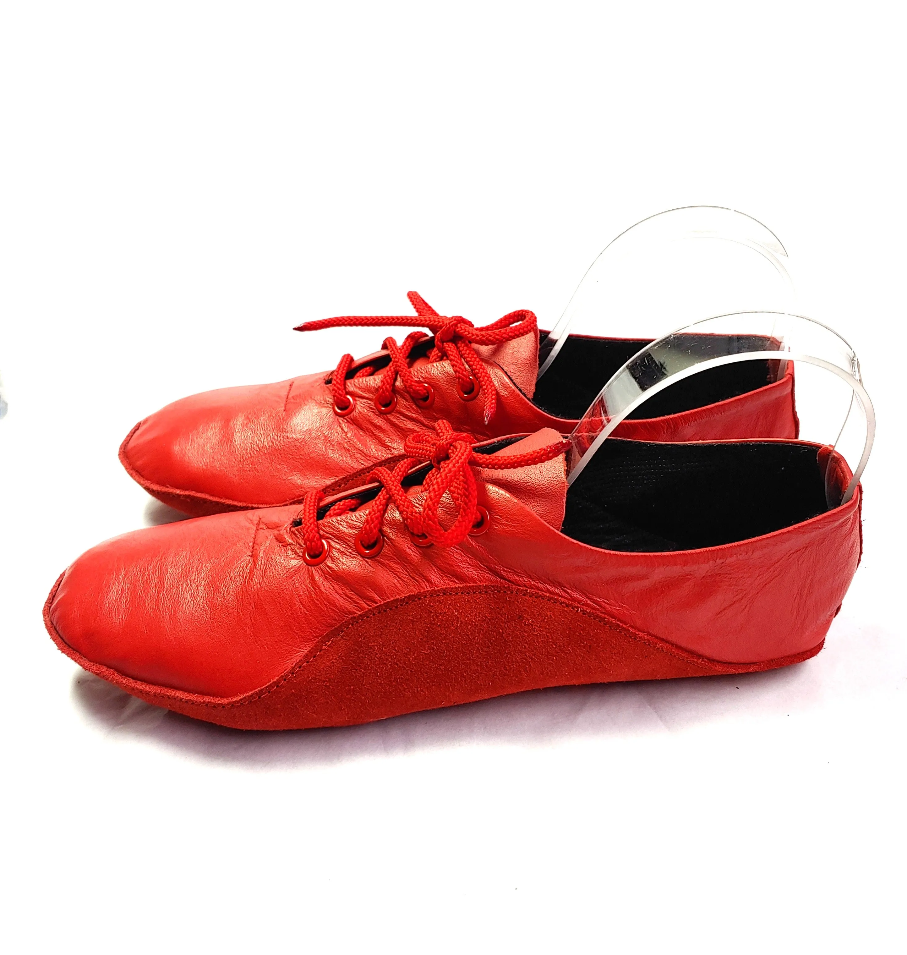 RED Tightrope Shoes Jazz Style