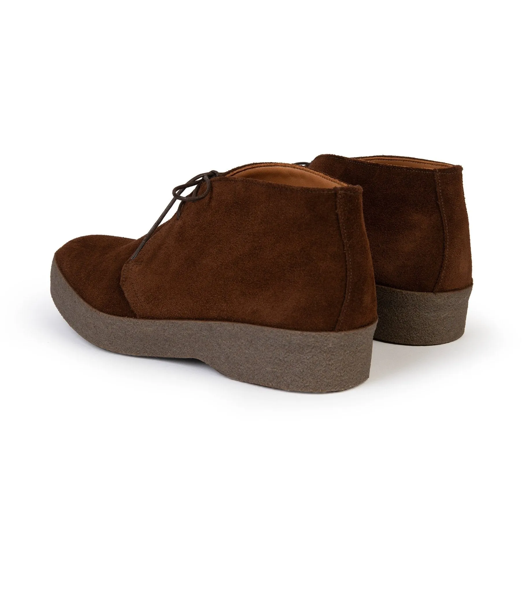 Sanders Hi-Top Suede Chukka Boot: Polo Snuff