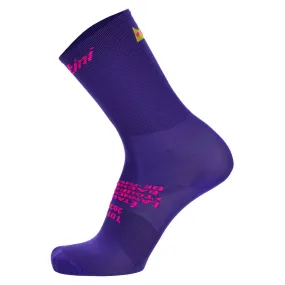 Santini TDF Tourmalet Socks - Purple