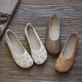 Summer Retro Hollow Cotton Linen Casual Shoes