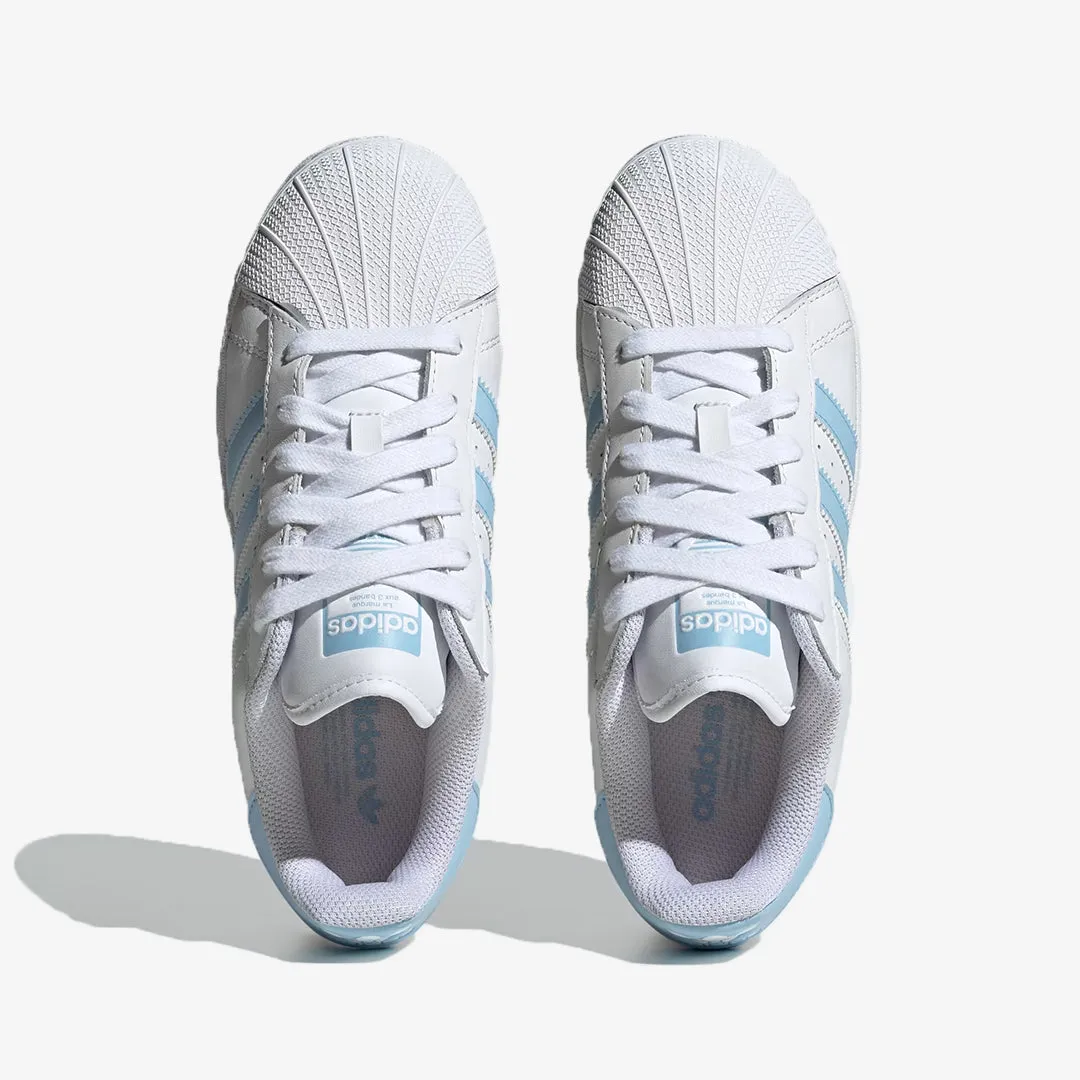 SUPERSTAR XLG TENNIS 'WHITE/SKY BLUE'