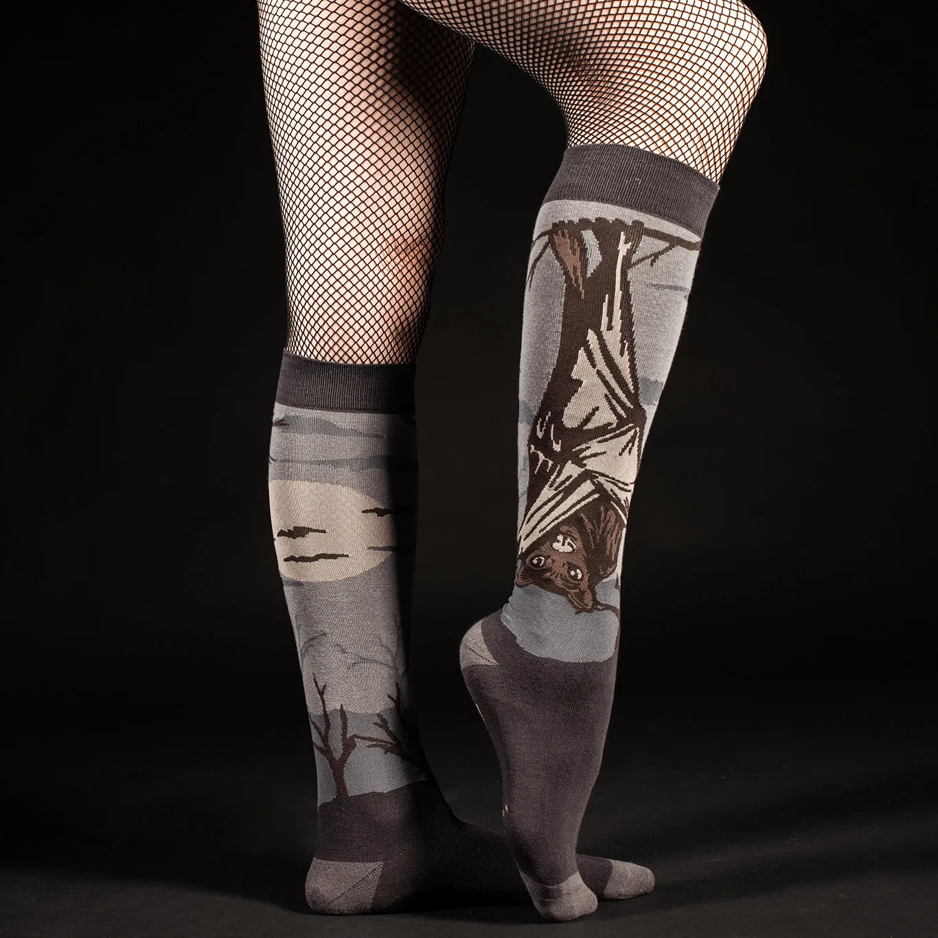 Unisex Bat Knee High Socks