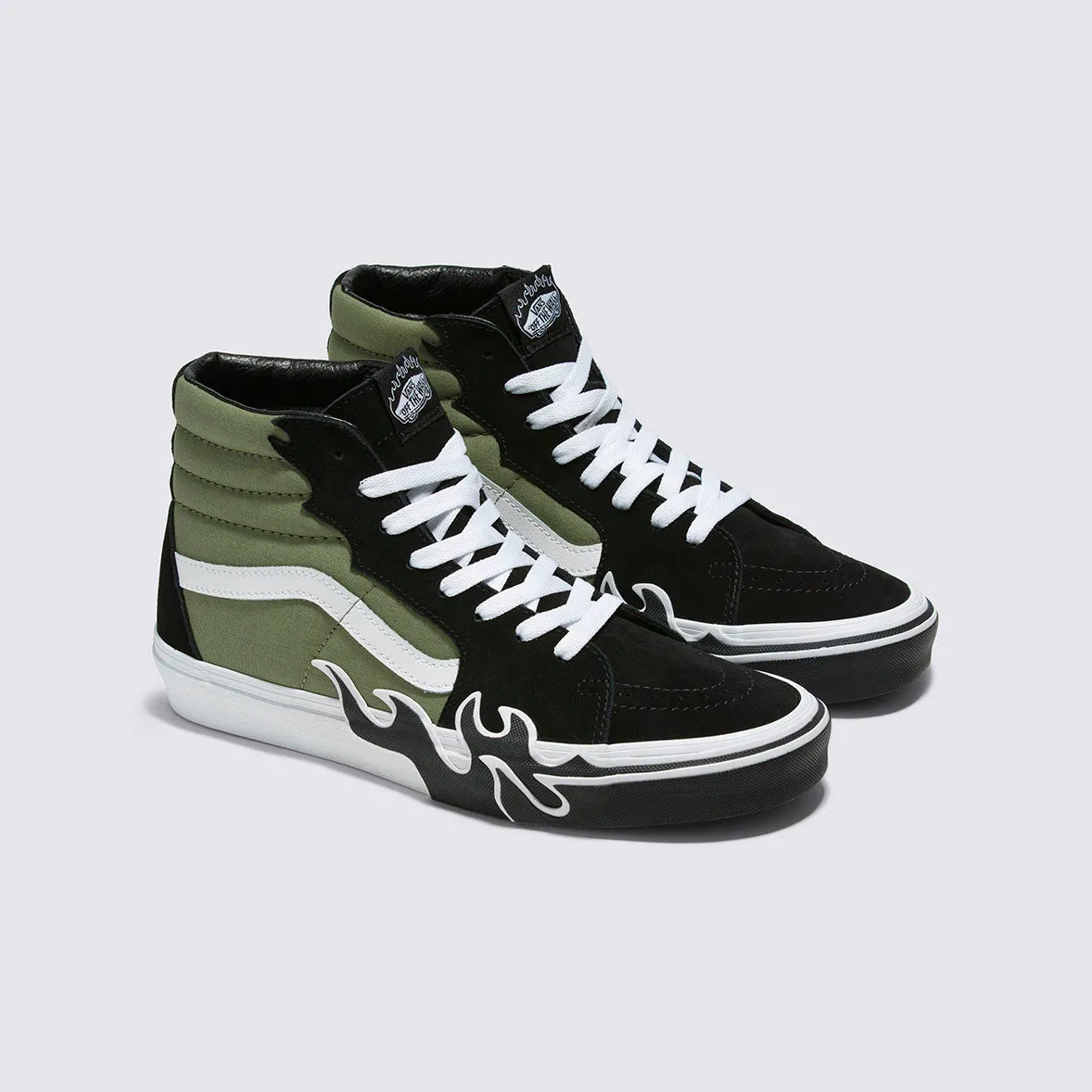 Vans SK8-HI Flame Loden Green