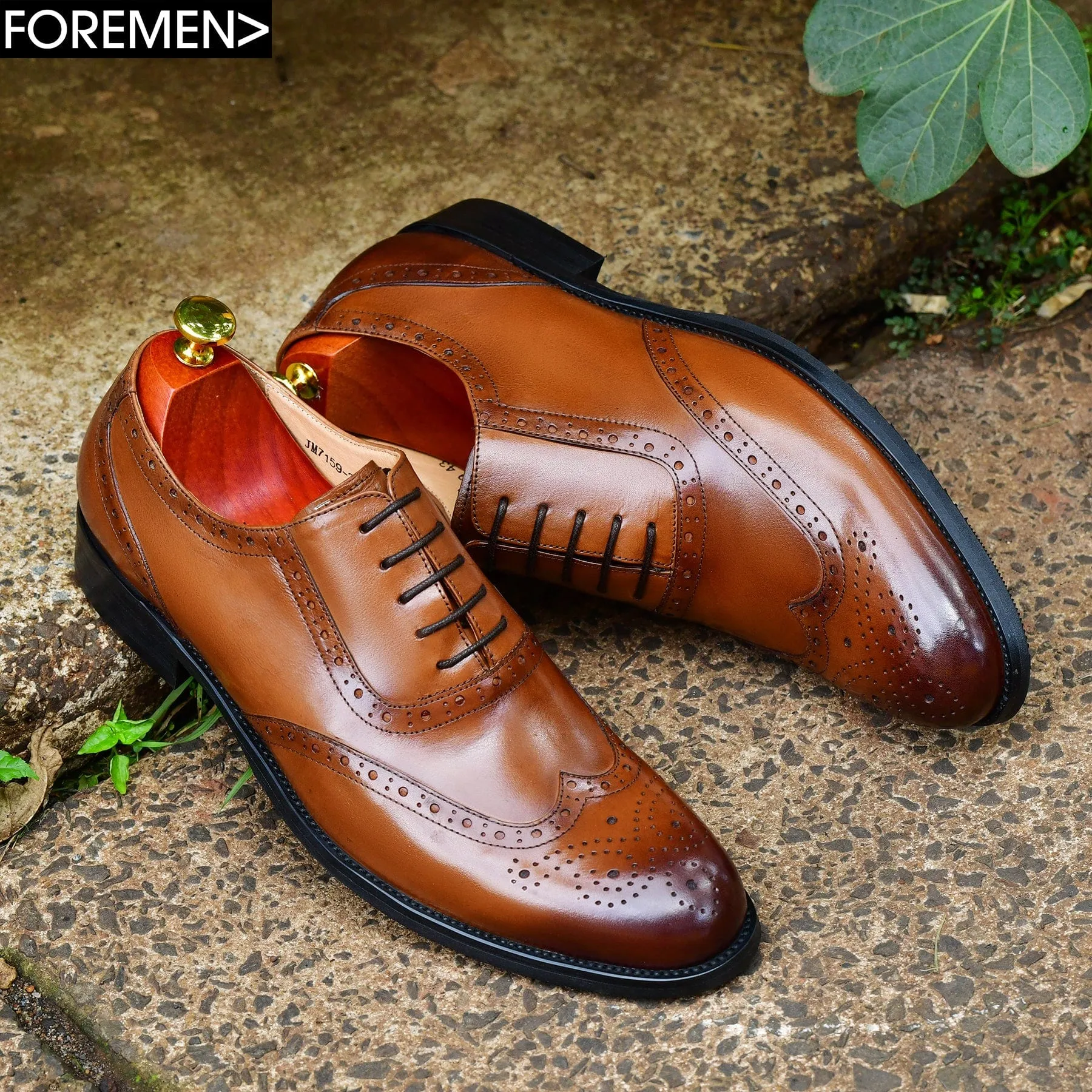 ZARANA | Brown oxford shoes